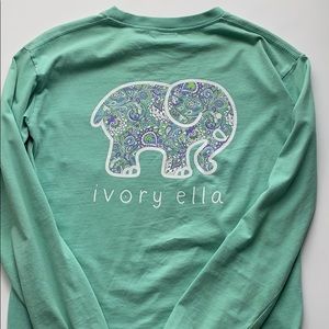 Long Sleeve Ivory Ella t shirt